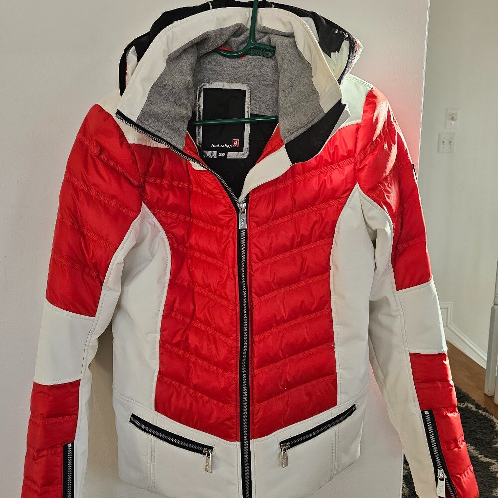 Toni Sailer colorblock coat